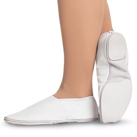 NEW in Box Balera White Gymnastics Acro Trampoline Shoes Toddler 8 (10) - Picture 1 of 2